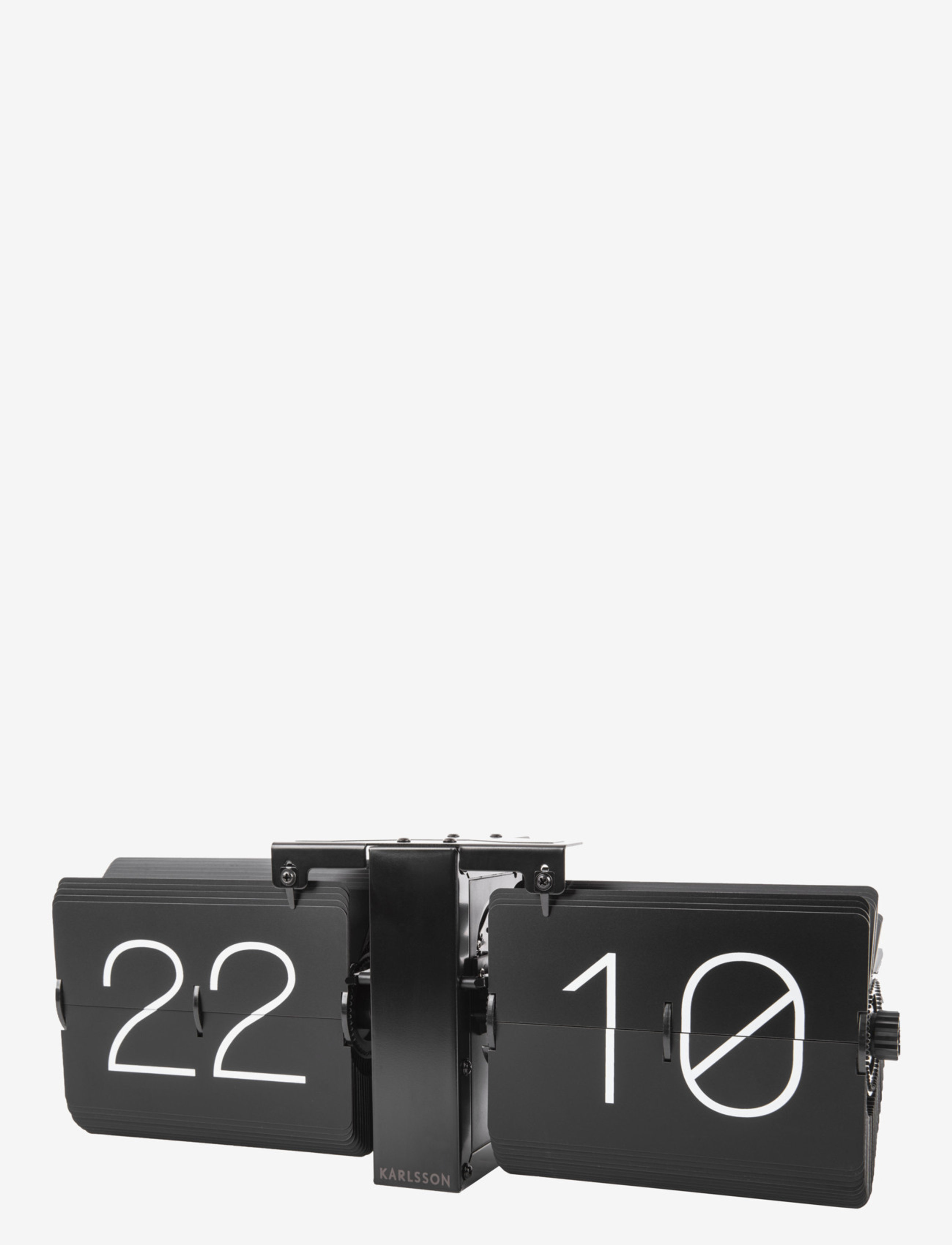 KARLSSON - Flip clock No Case - pöytäkellot - black - 3