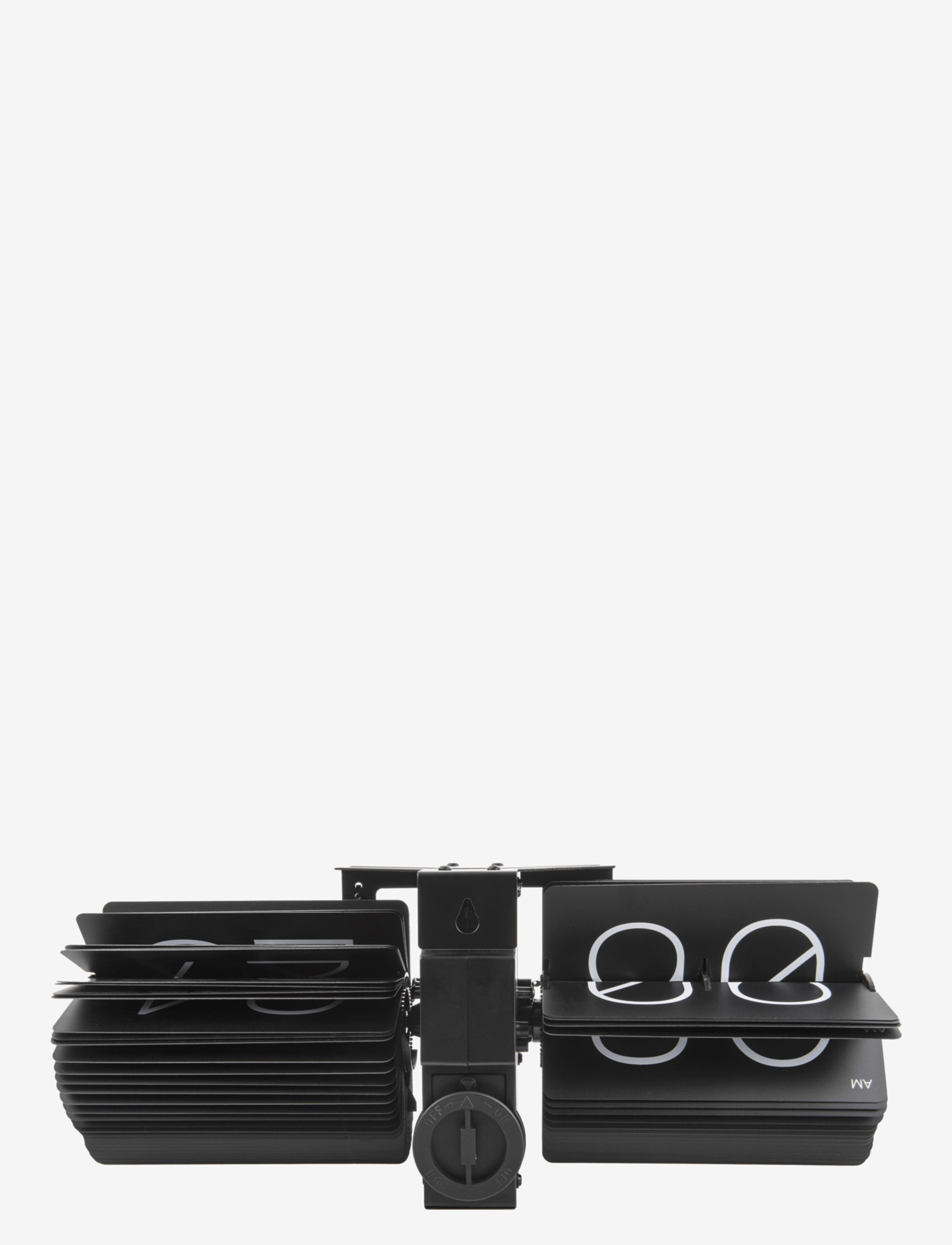 KARLSSON - Flip clock No Case - pöytäkellot - black - 5