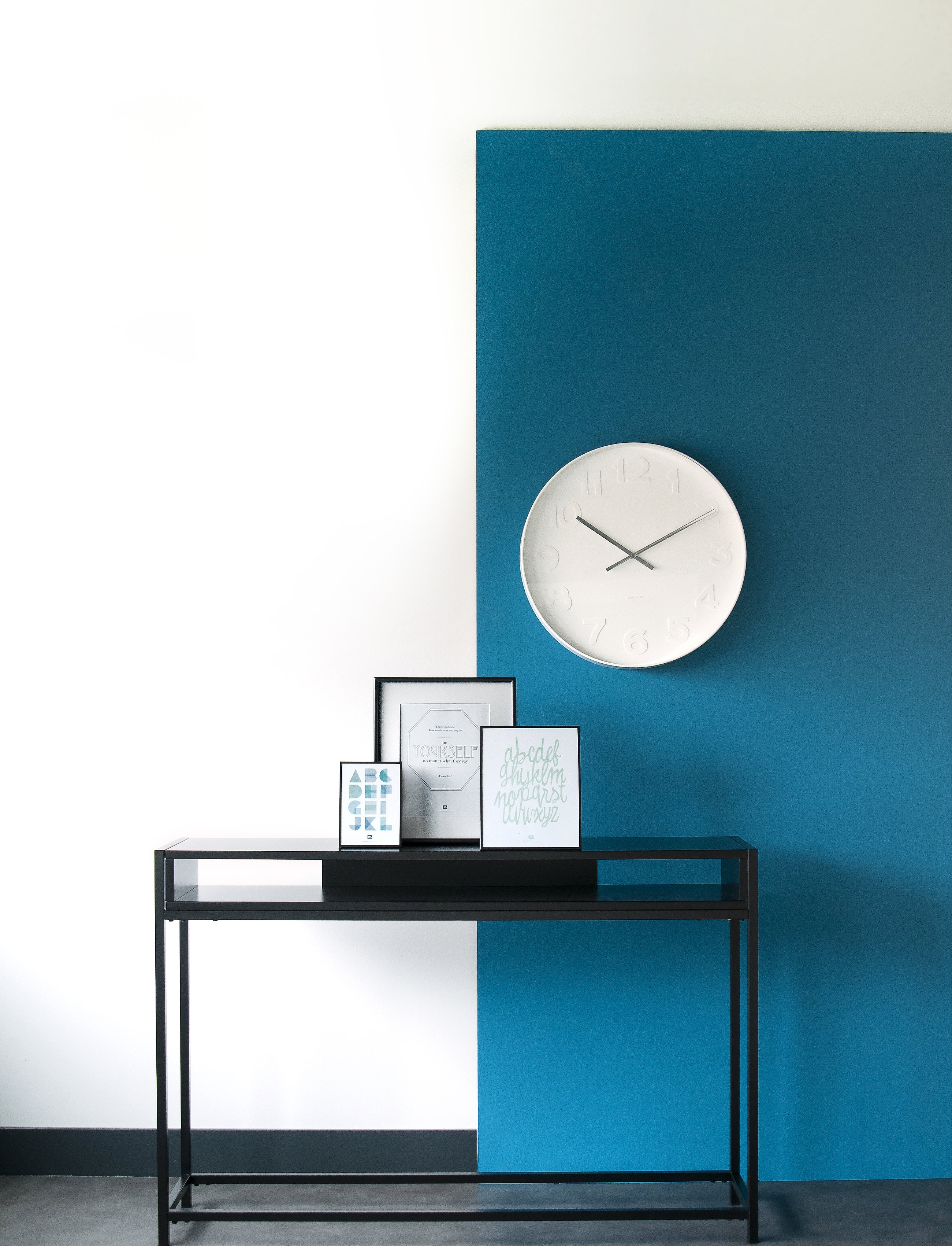 KARLSSON - Wall clock Mr.  Numbers - white - 2