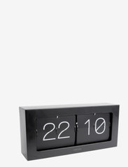 KARLSSON - Wall / Table clock Boxed Flip - mantel & table clocks - black - 1
