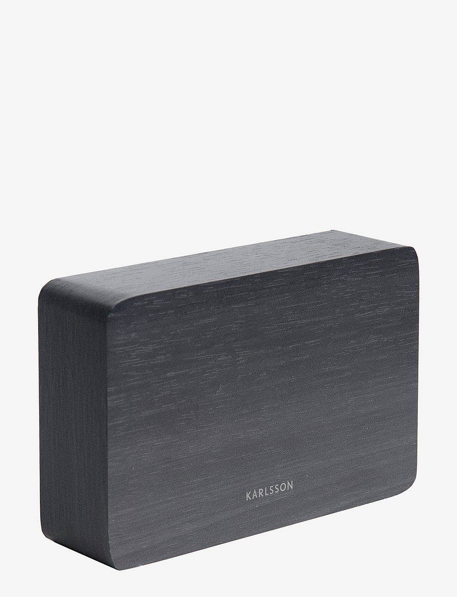 KARLSSON - Alarm clock Square - wecker - black - 2