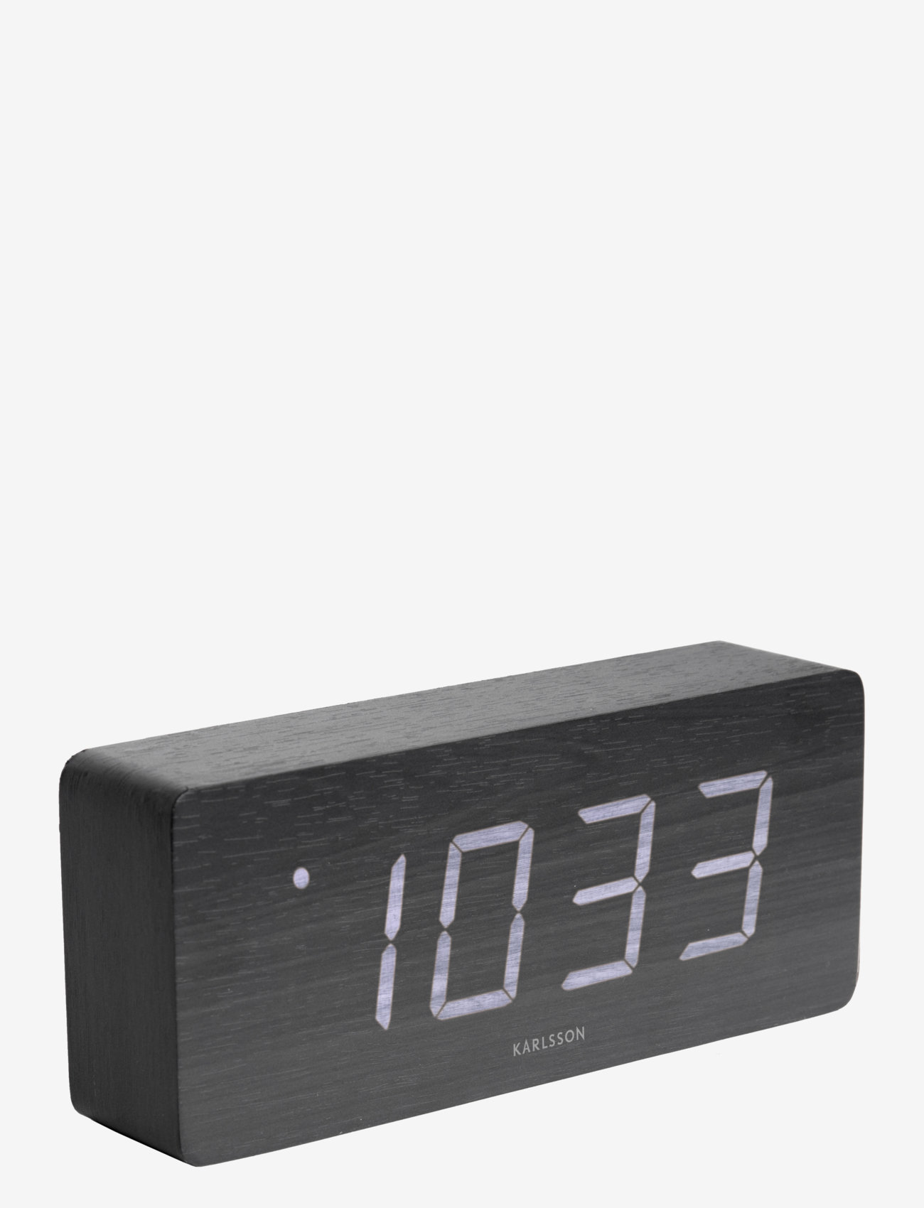 KARLSSON - Alarm clock Tube - køb efter pris - black - 0