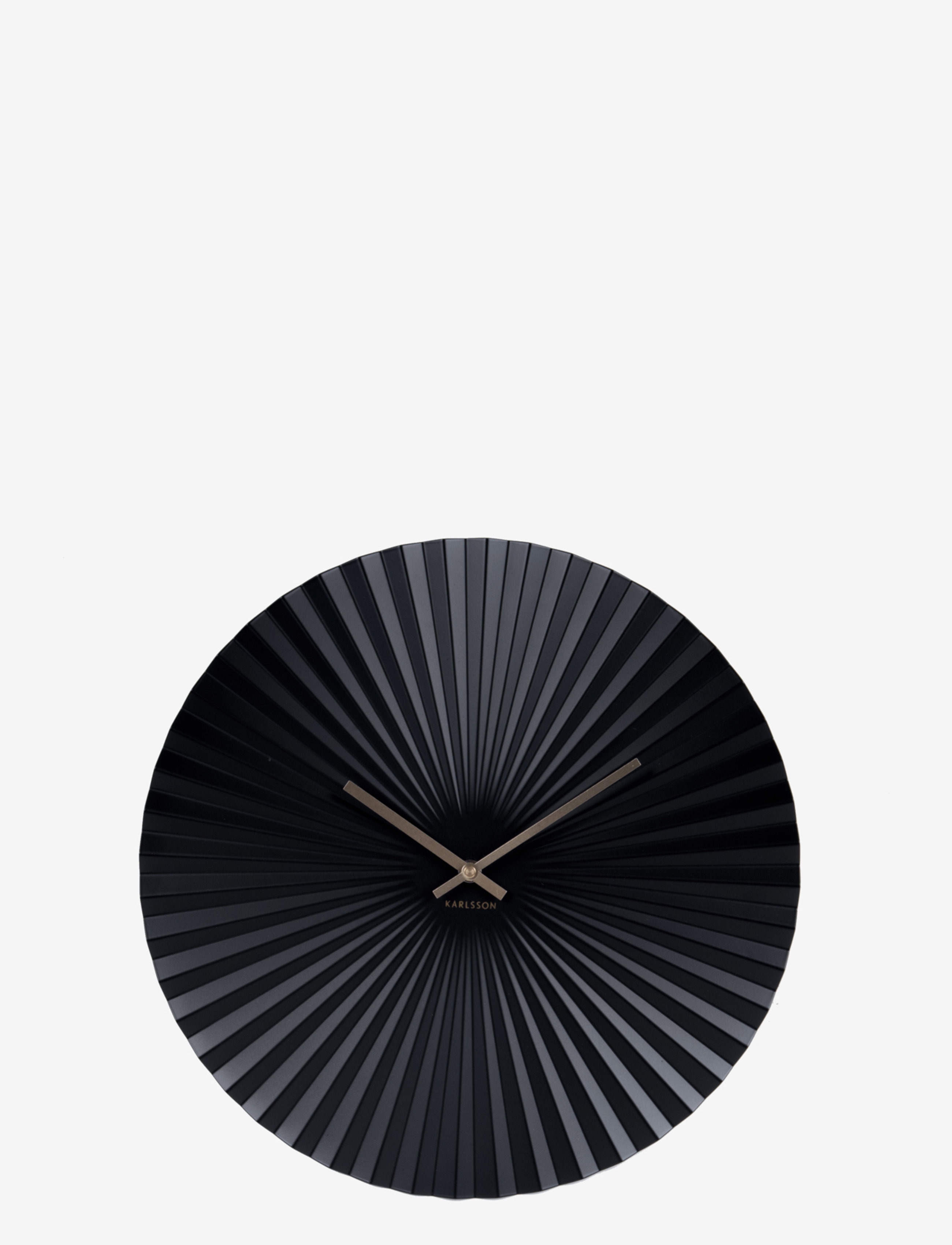KARLSSON Wall Clock Sensu, Vægur, Sort, Str: Ø40CM