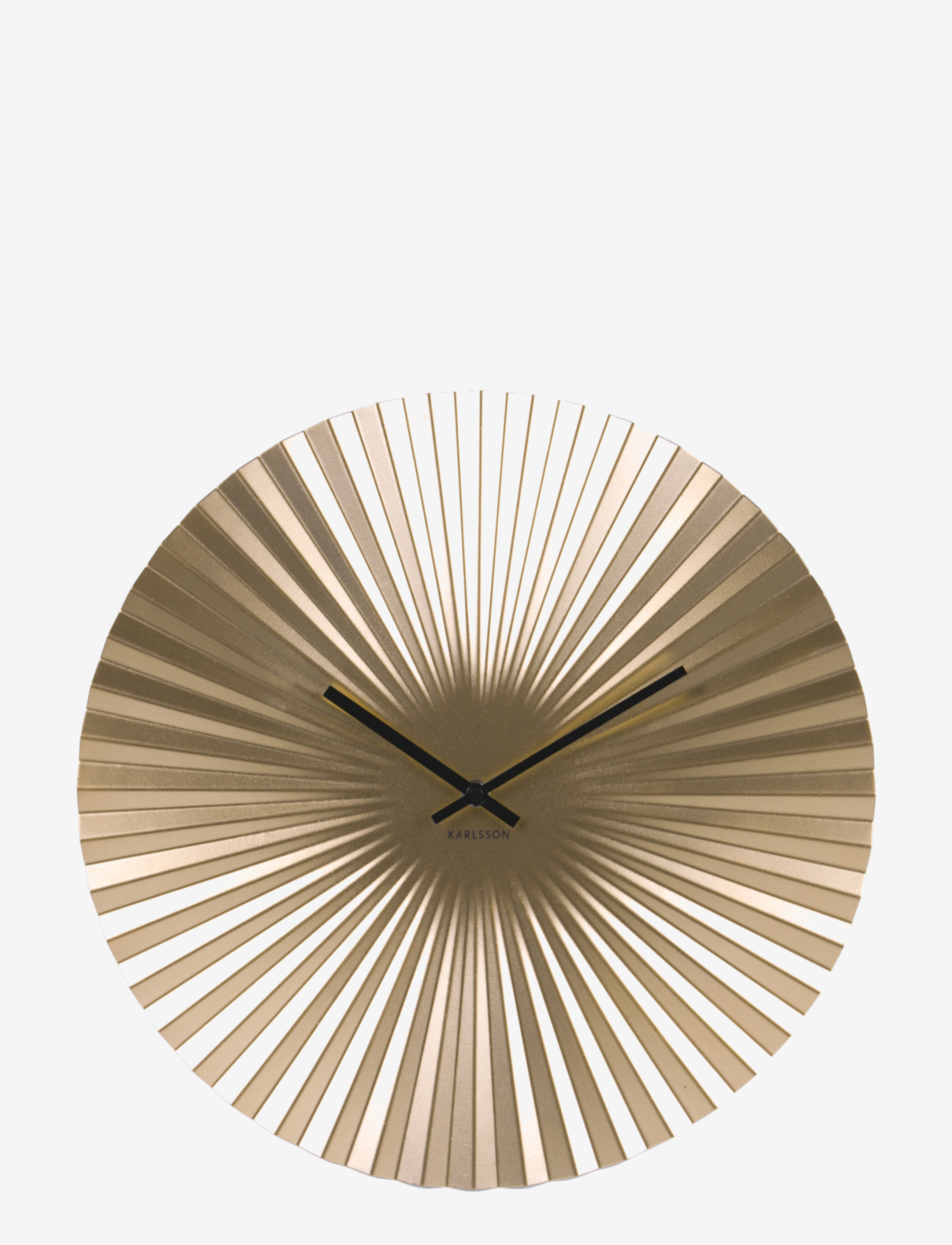 KARLSSON Wall Clock Sensu, Vægur, Guld, Str: Ø40CM
