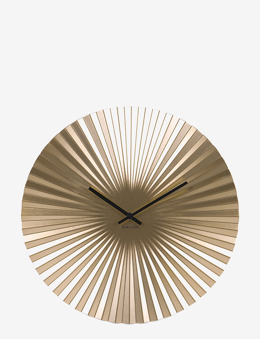 KARLSSON - Wall clock Sensu - wanduhren - gold - 1