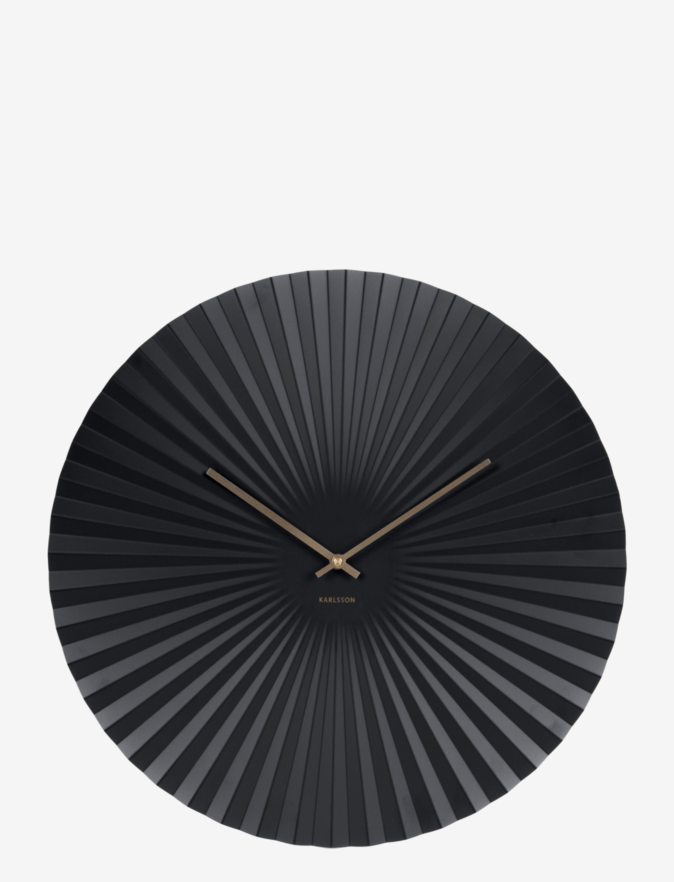 KARLSSON Wall Clock Sensu, Vægur, Sort, Str: 50CM