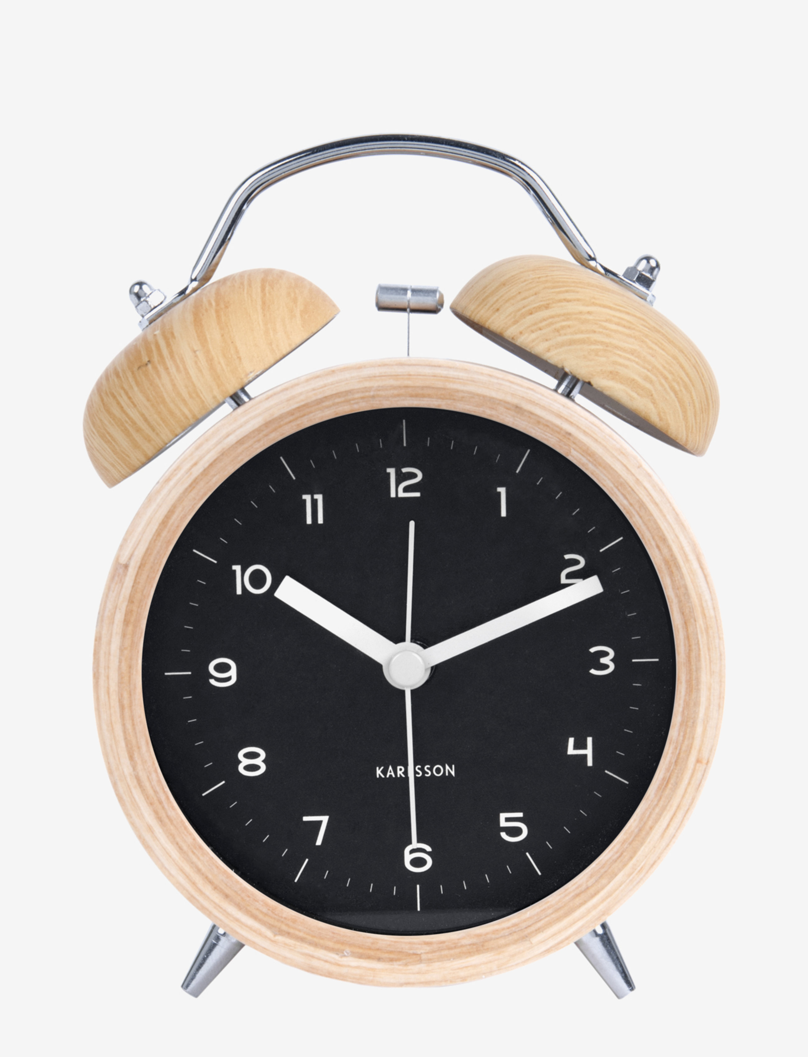 KARLSSON - Alarm clock Classic Bell - black - 0
