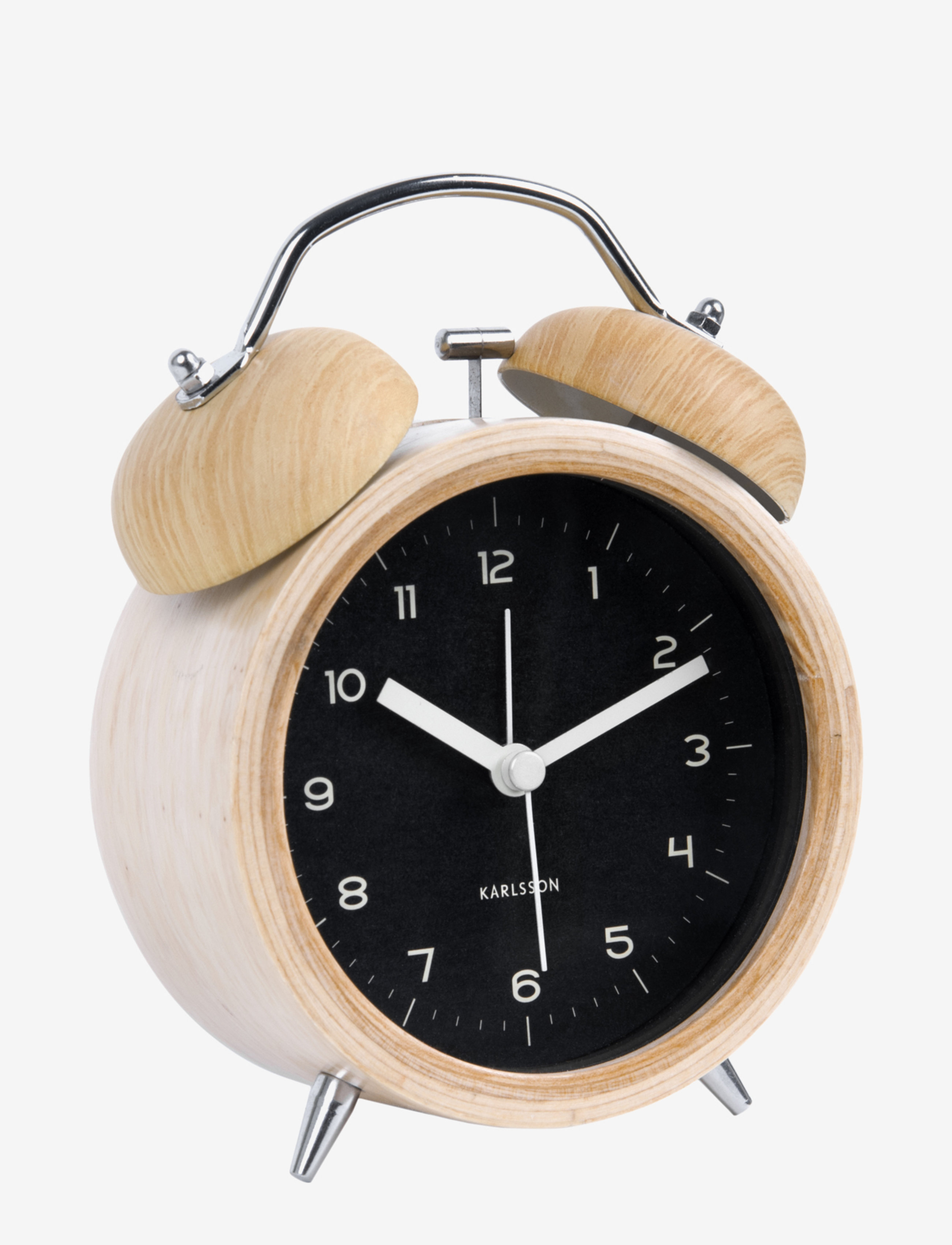 KARLSSON - Alarm clock Classic Bell - black - 1