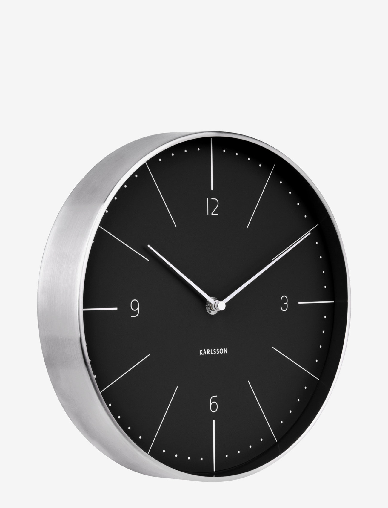 KARLSSON - Wall clock Normann numbers - black - 1