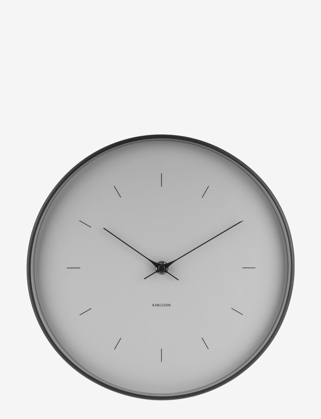 Wall clock Butterfly Hands - GREY