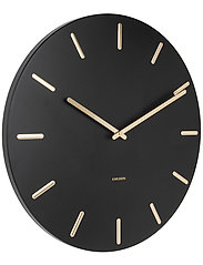 KARLSSON - Wall clock Charm - sieniniai laikrodžiai - black - 1