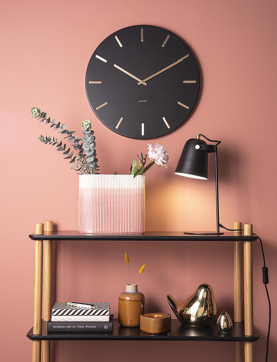 KARLSSON - Wall clock Charm - wanduhren - black - 5
