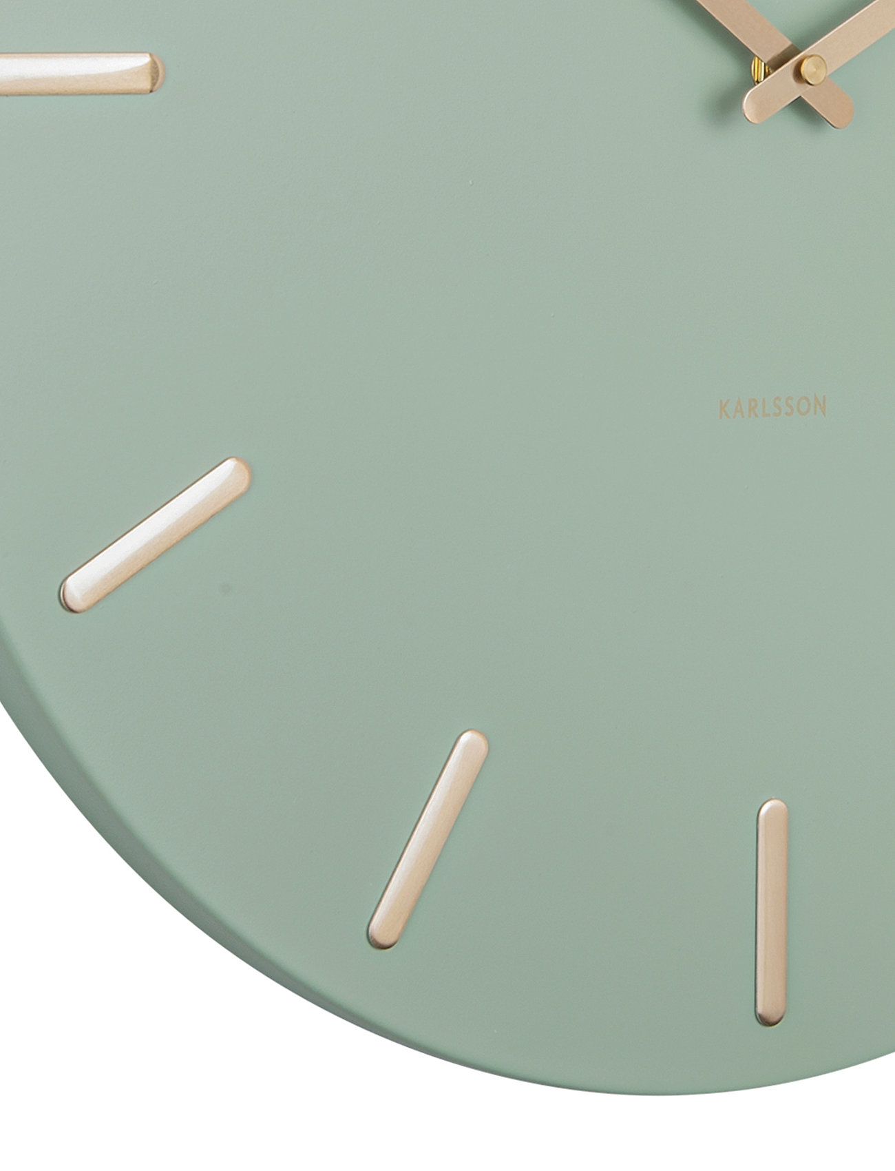 KARLSSON - Wall clock Charm - väggklockor - jade green - 3