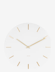 KARLSSON - Wall clock Charm - wall clocks - white - 0