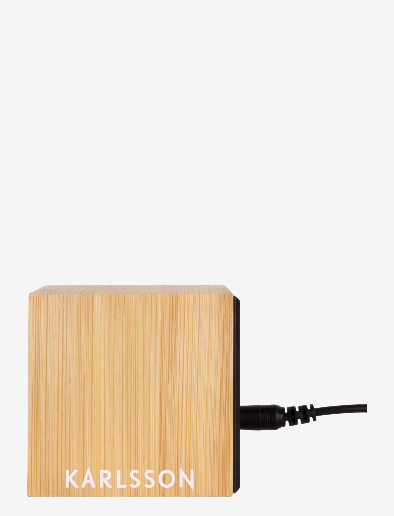 KARLSSON - Alarm clock Mini Cube - laveste priser - natural - 1