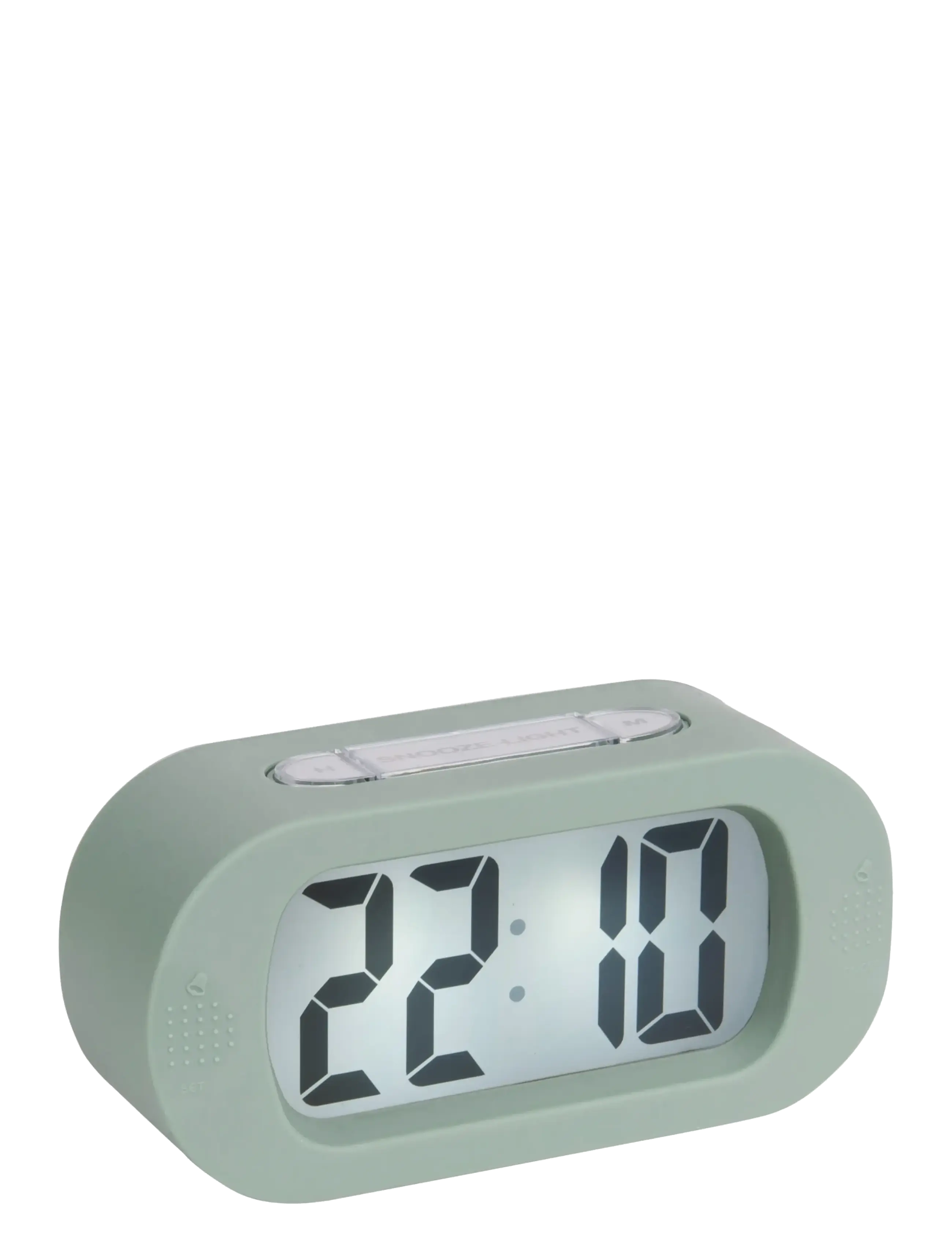 KARLSSON Alarm Clock Gummy, Vækkeur, Grøn, Str: Ø14CM
