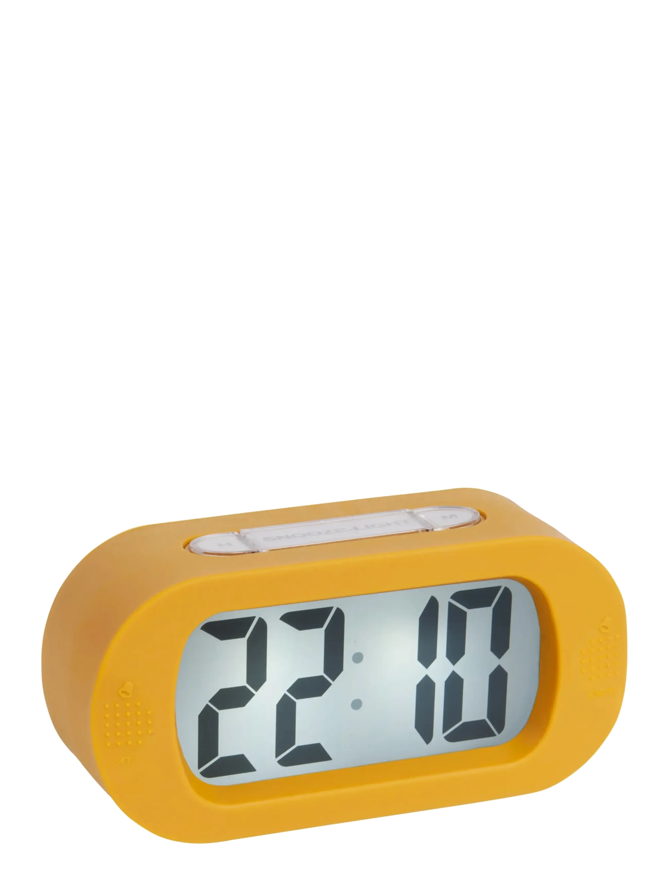 KARLSSON Alarm Clock Gummy, Vækkeur, Gul, Str: Ø14CM