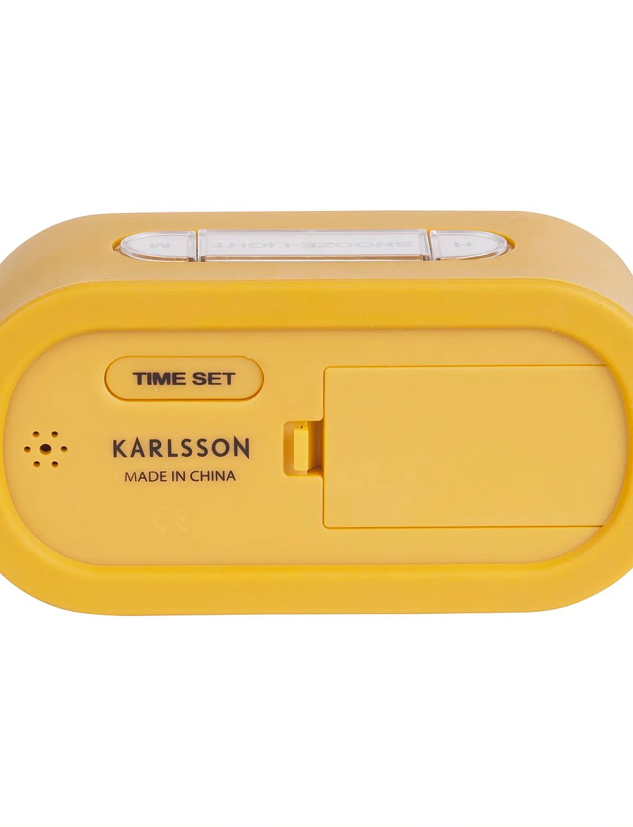 KARLSSON - Alarm Clock Gummy - Äratuskellad - ochre yellow - 2