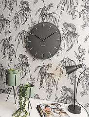 KARLSSON - Wall clock Leaf - seinäkellot - grey - 1