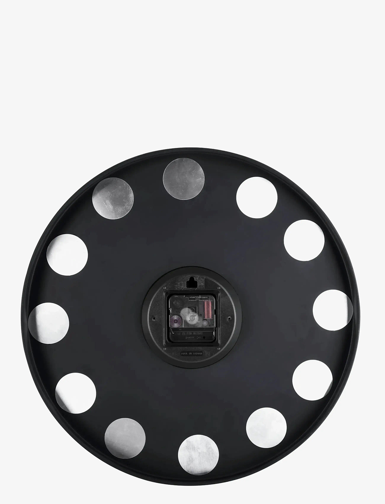 KARLSSON - Wall clock Charm engraved numbers black - black - 1