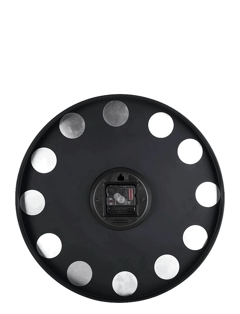 KARLSSON - Wall clock Charm engraved numbers black - black - 1