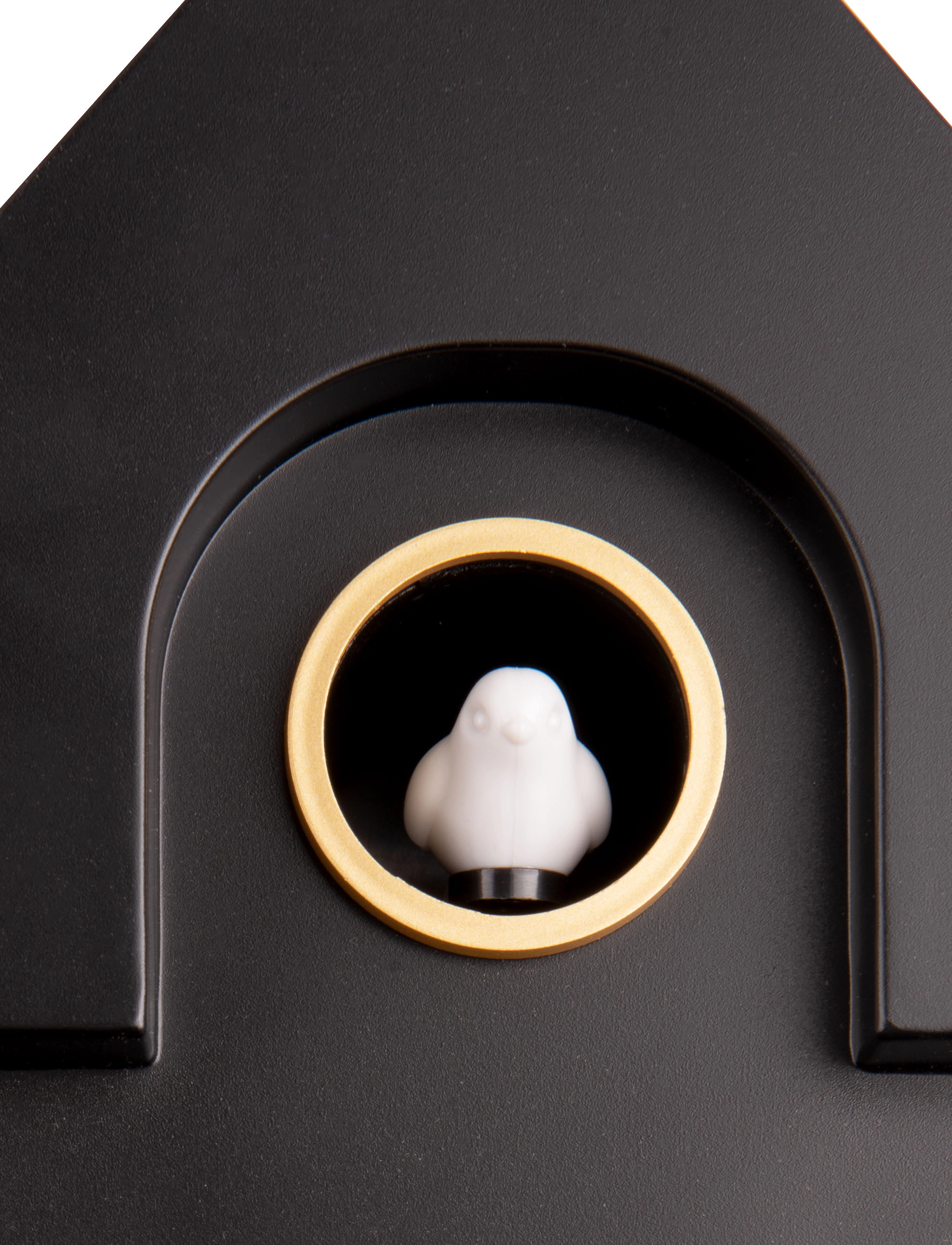 KARLSSON - Wall clock Modern Cuckoo - sienas pulksteņi - black - 4