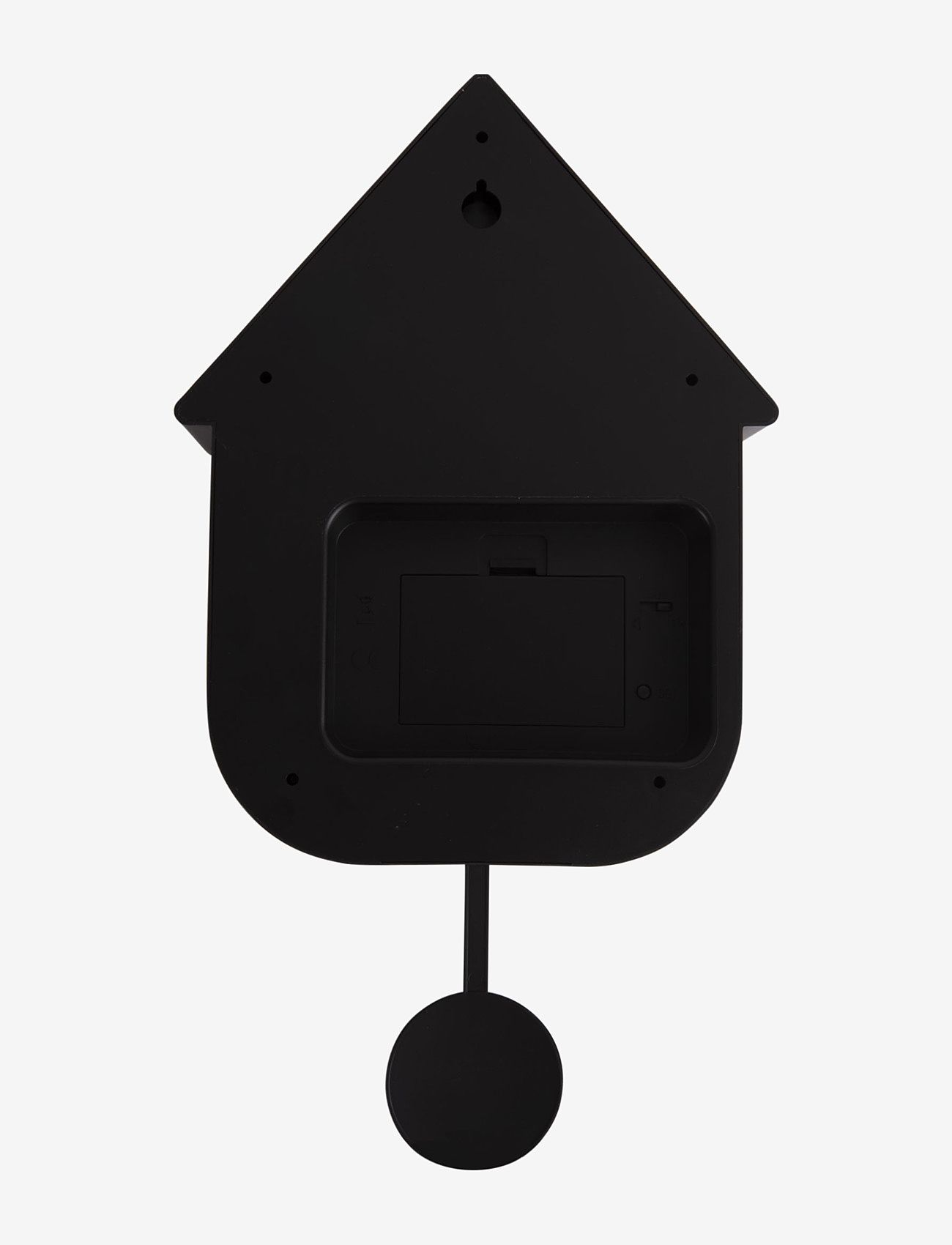 KARLSSON - Wall clock Modern Cuckoo ABS cobalt blue - kingitused alla 100€ - black - 2