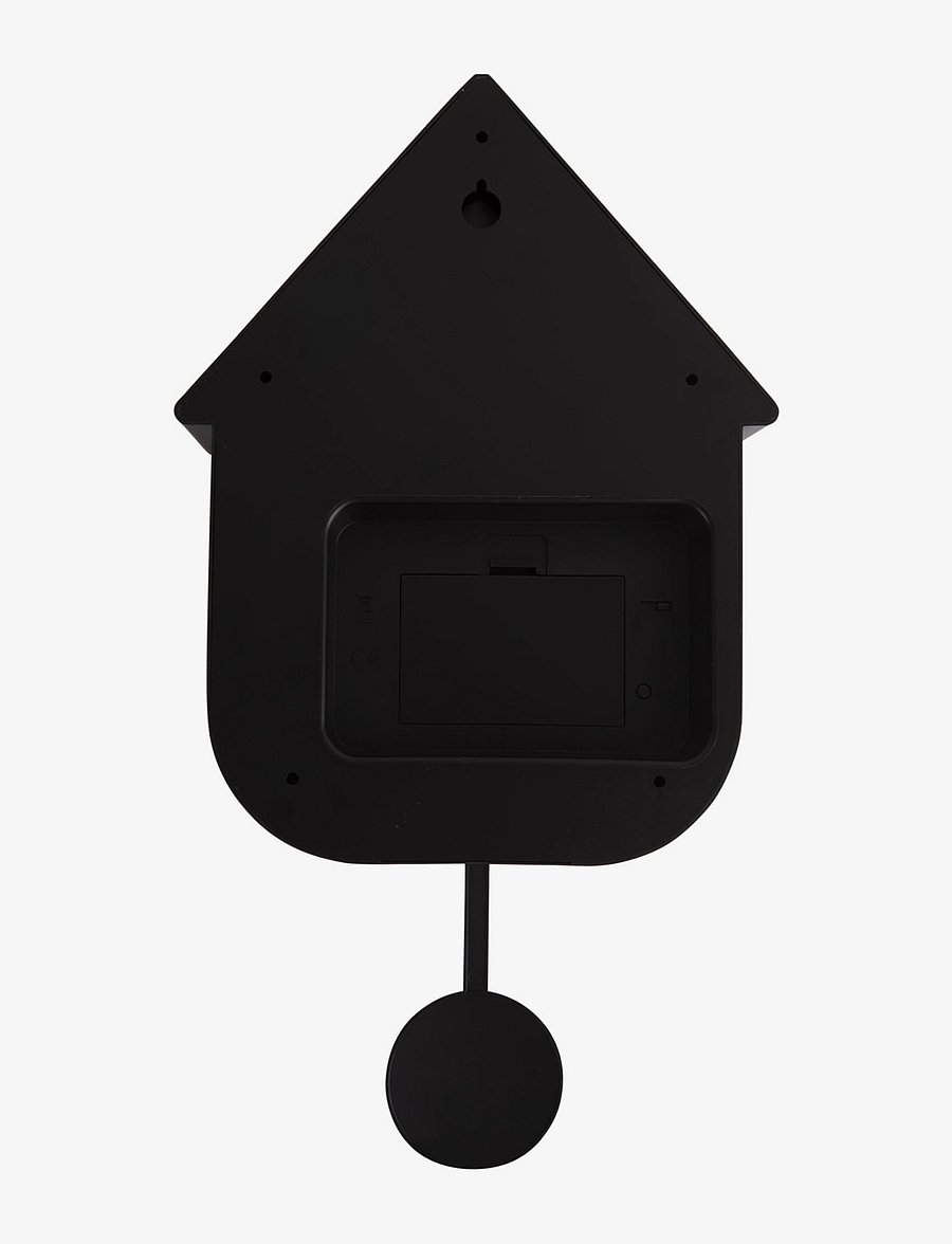 KARLSSON - Wall clock Modern Cuckoo ABS soft purple - seinakellad - black - 2