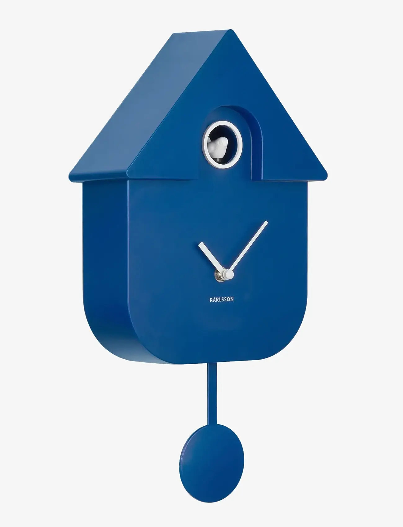 KARLSSON - Wall clock Modern Cuckoo ABS cobalt blue - køb efter pris - cobalt blue - 0