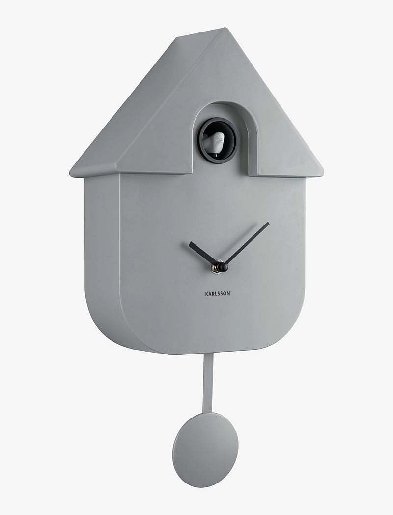 KARLSSON - Wall clock Modern Cuckoo - wanduhren - mouse grey - 3
