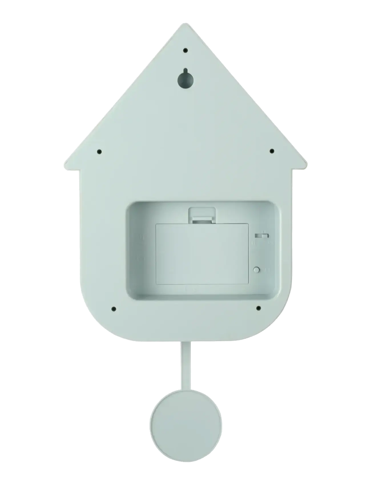 KARLSSON - Wall clock Modern Cuckoo ABS soft blue - køb efter pris - soft blue - 3