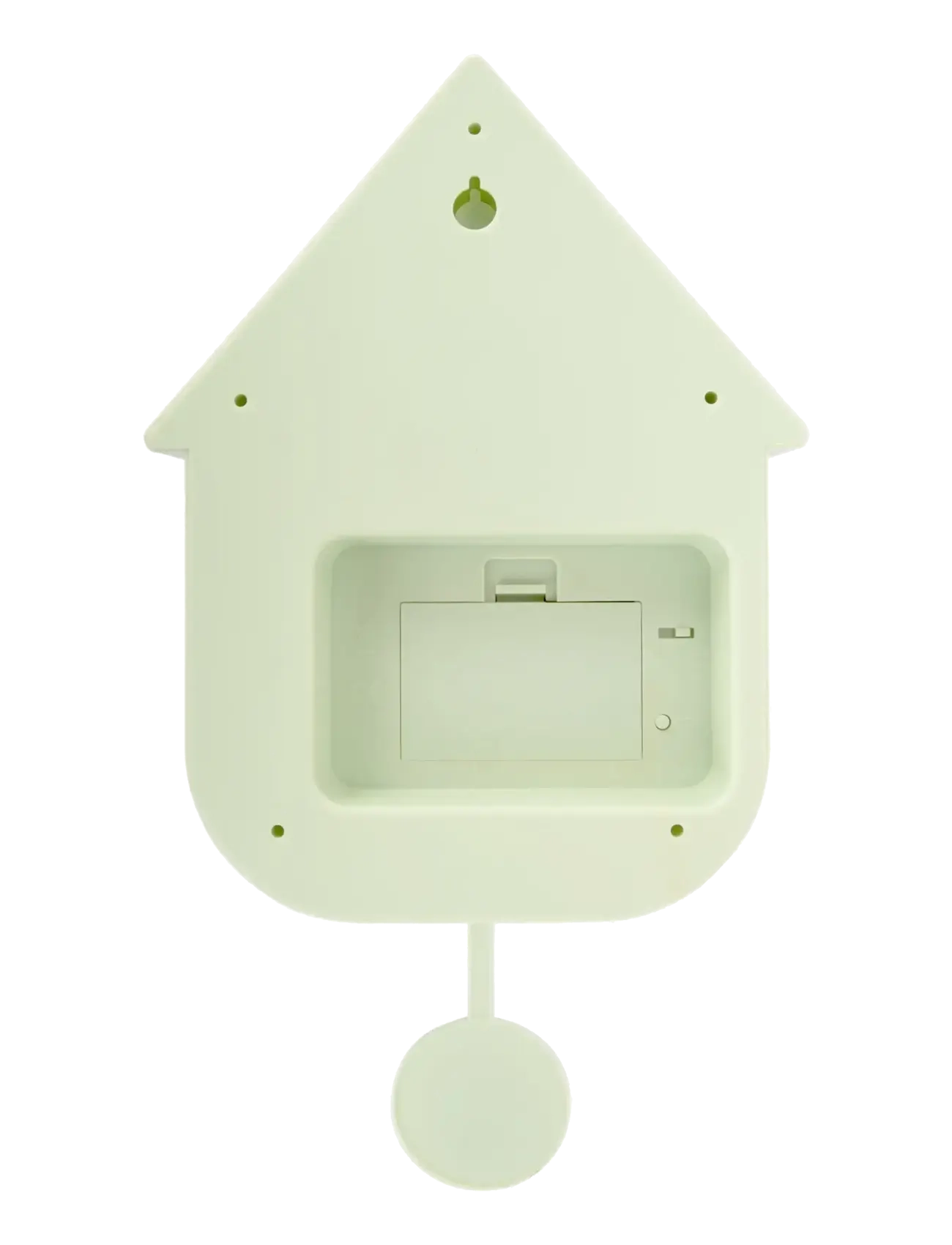 KARLSSON - Wall clock Modern Cuckoo ABS soft blue - køb efter pris - soft green - 2