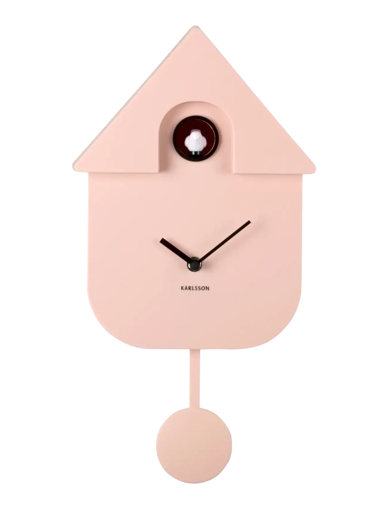 KARLSSON - Wall clock Modern Cuckoo ABS soft purple - seinakellad - soft pink - 1
