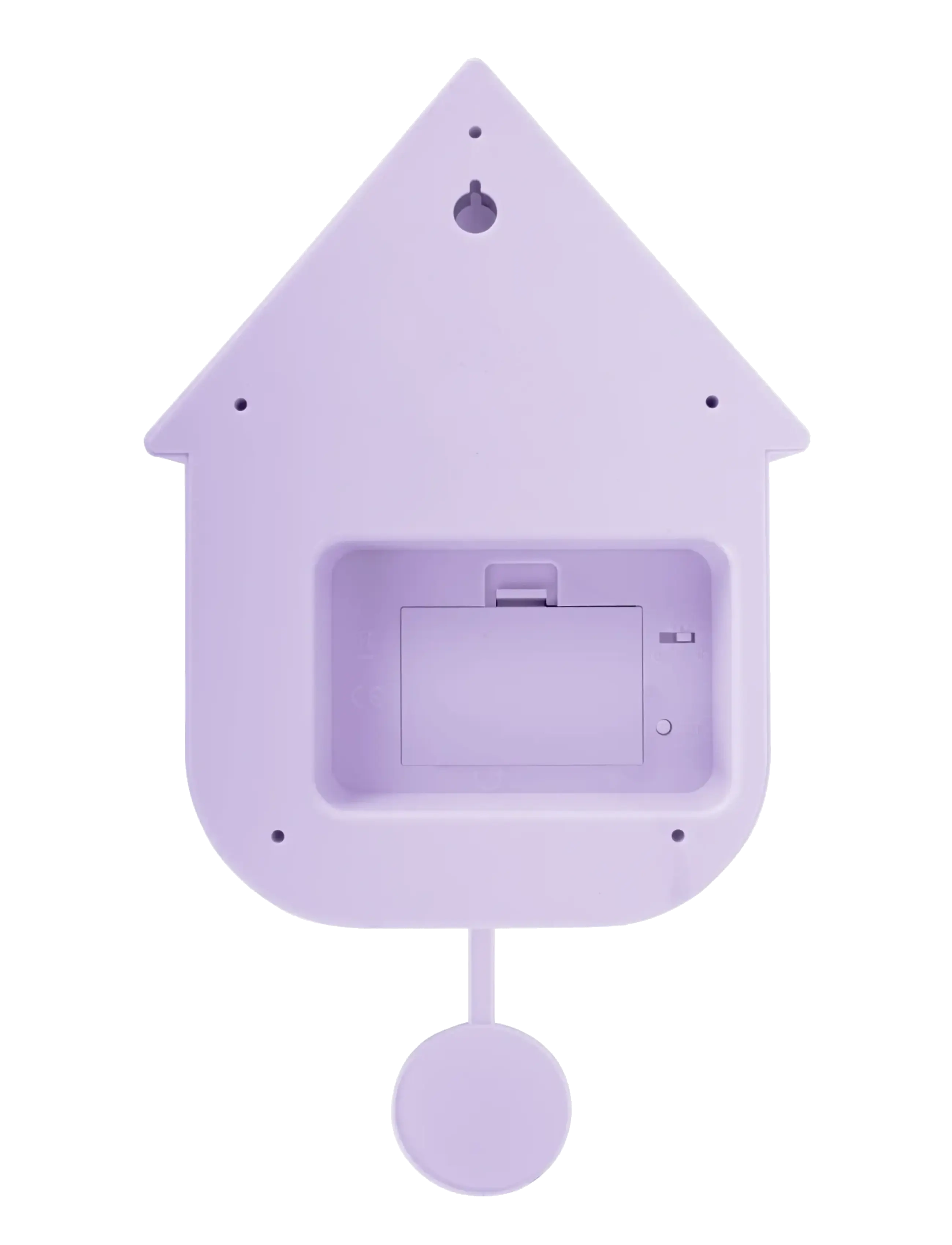 KARLSSON - Wall clock Modern Cuckoo ABS soft pink - nach preis einkaufen - soft purple - 3