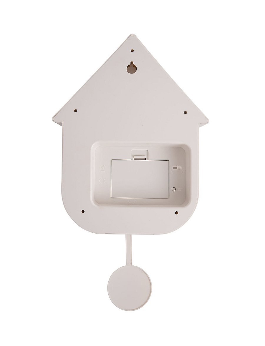 KARLSSON - Wall clock Modern Cuckoo ABS cobalt blue - osta hinna alusel - white - 2
