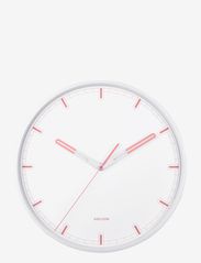 KARLSSON - Wall clock Dipped iron - wanduhren - white - 1