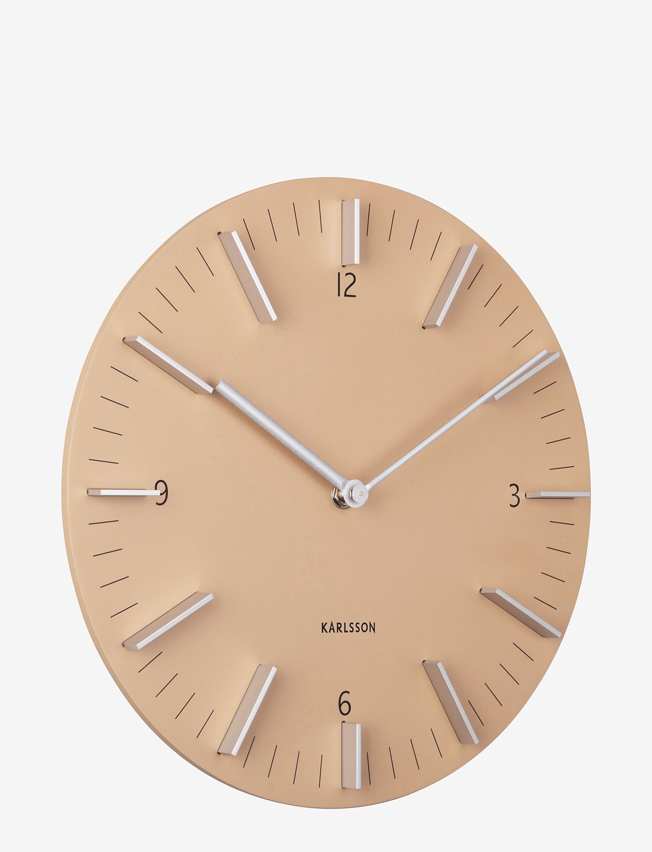 KARLSSON - Wall clock Detailed - wanduhren - sand brown - 0