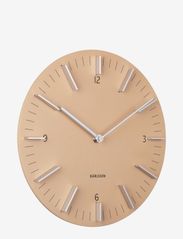 Wall clock Detailed - SAND BROWN