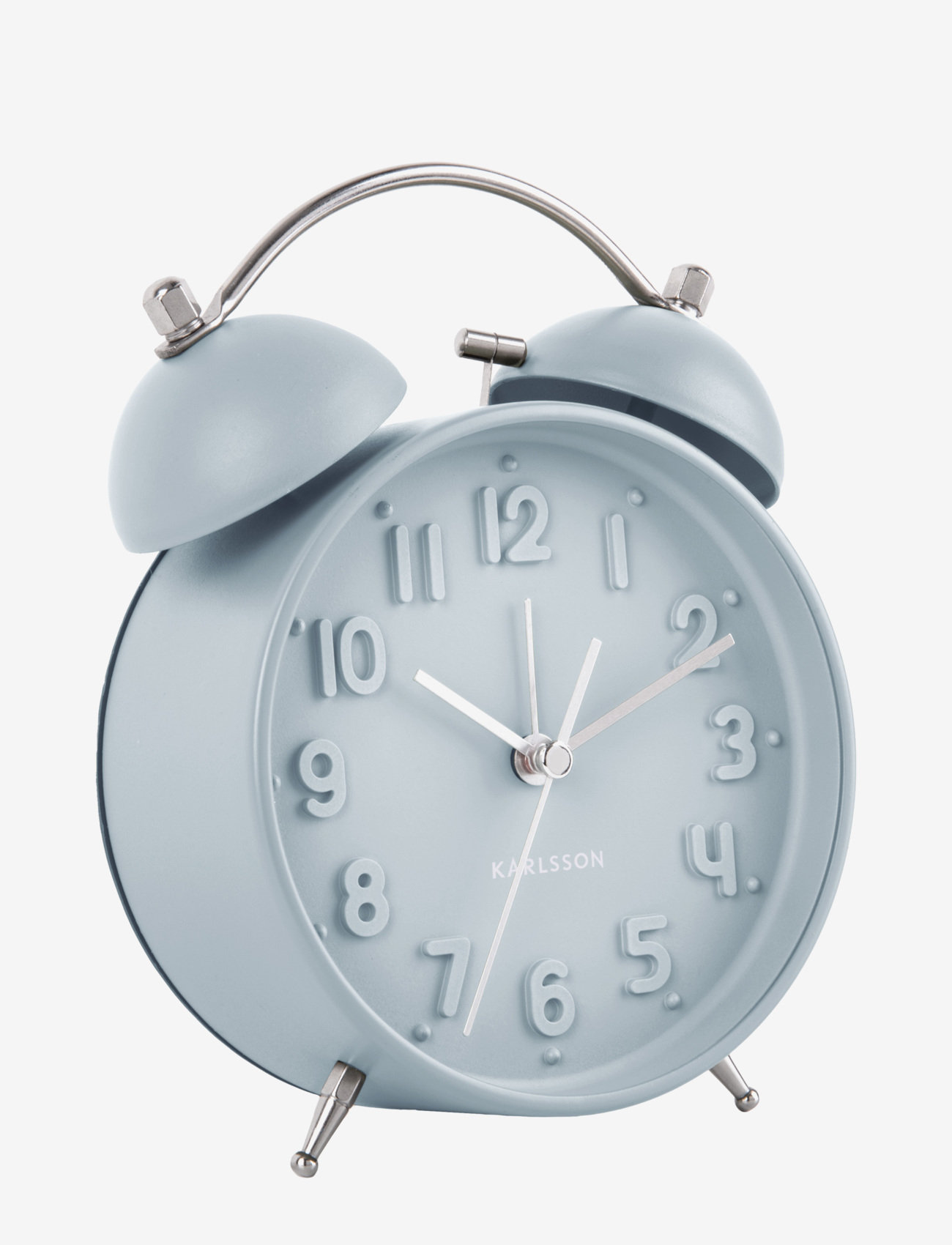KARLSSON - Alarm clock Iconic - køb efter pris - ice blue - 0