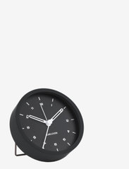 Alarm clock Tinge steel - BLACK