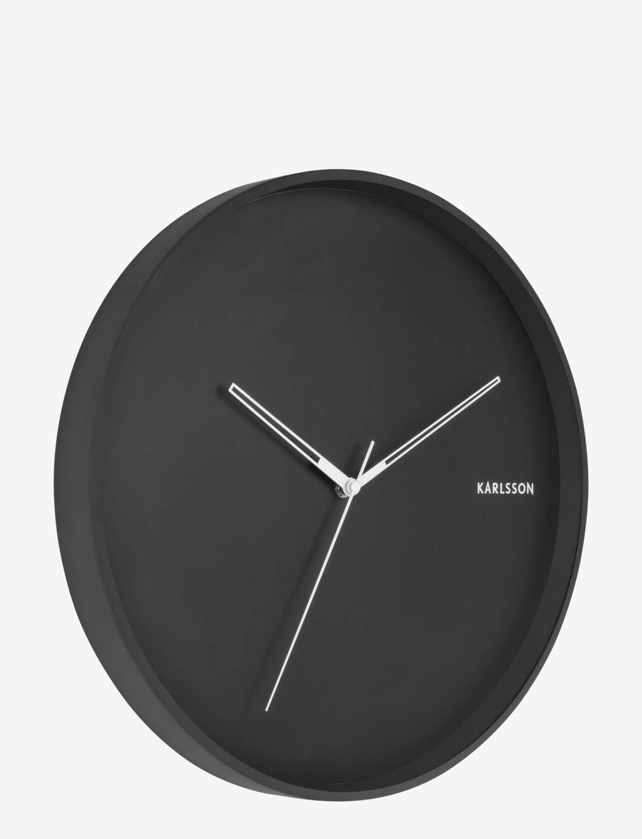 KARLSSON - Wall clock Hue - sieniniai laikrodžiai - black - 0