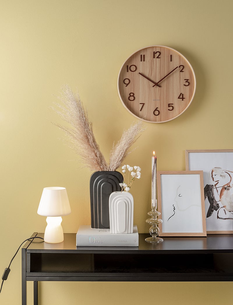 KARLSSON - Wall clock Pure medium light basswood - seinakellad - light basswood - 4