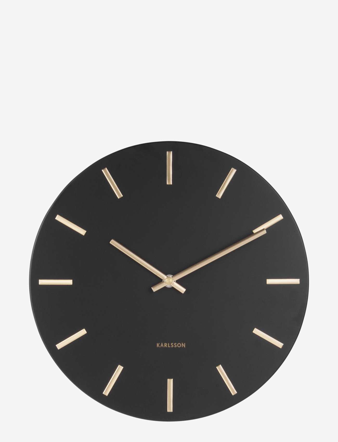 KARLSSON - Wall clock Charm - laveste priser - black - 0
