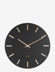 KARLSSON - Wall clock Charm - sieniniai laikrodžiai - black - 0