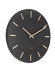KARLSSON - Wall clock Charm - laveste priser - black - 1