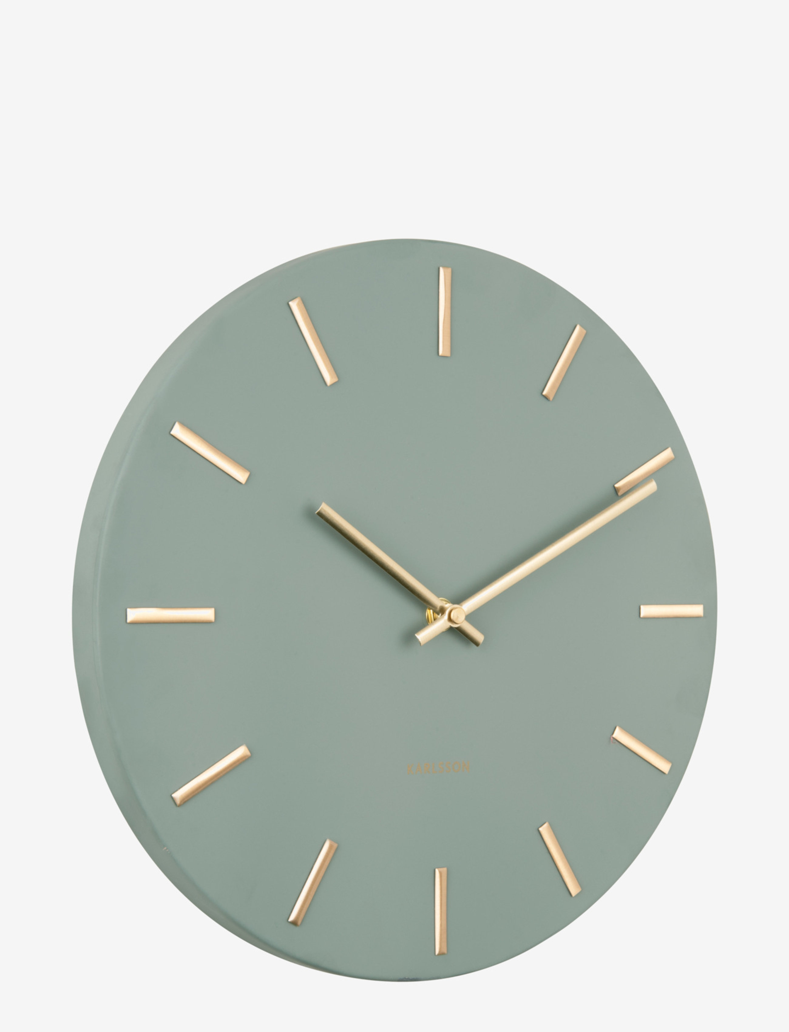 KARLSSON - Wall clock Charm - osta hinna alusel - djungel green - 2