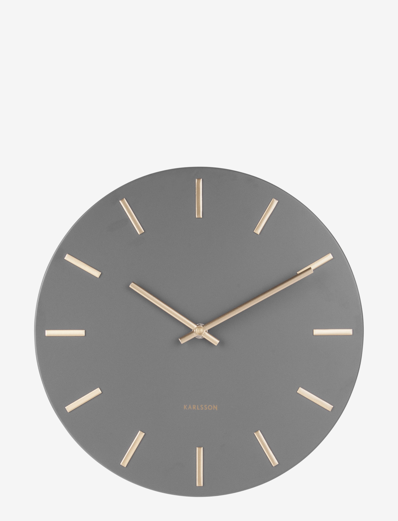 KARLSSON - Wall clock Charm - sieniniai laikrodžiai - grey - 0
