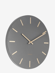KARLSSON - Wall clock Charm - sieniniai laikrodžiai - grey - 1
