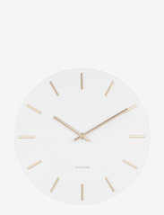 KARLSSON - Wall clock Charm - laveste priser - white - 0