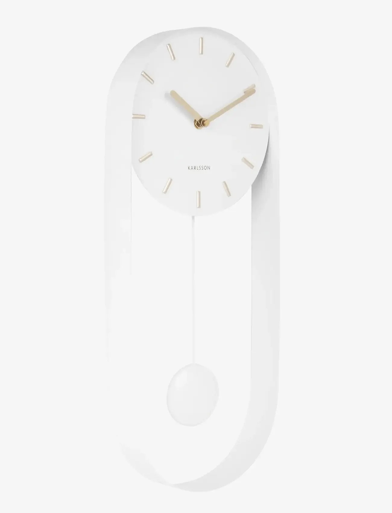 KARLSSON - Wall clock Pendulum Charm - køb efter pris - white - 0